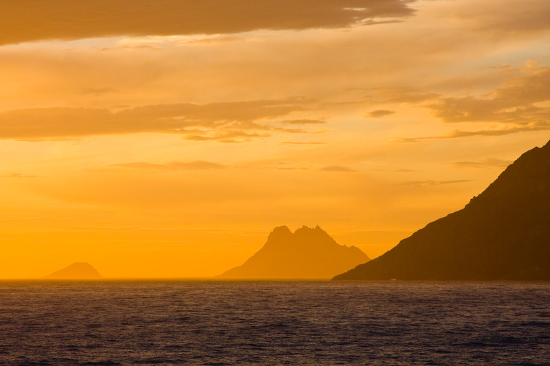 Islands At Sunset